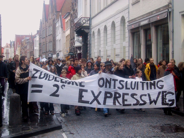 foto's betoging...