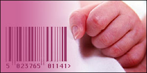 Barcode voor babies?...