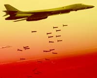 Bombarderen van Irak...