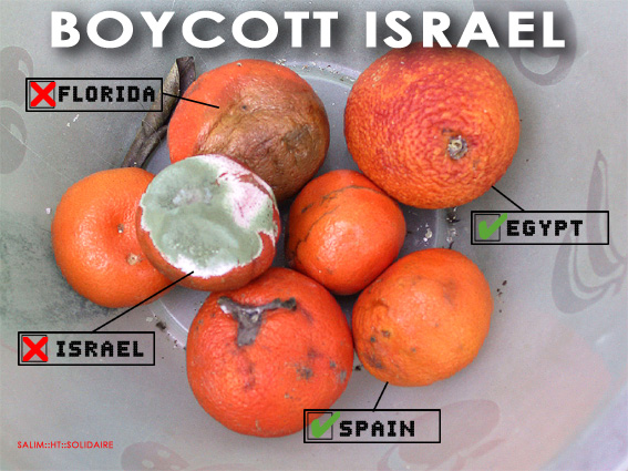 boycott Israël...