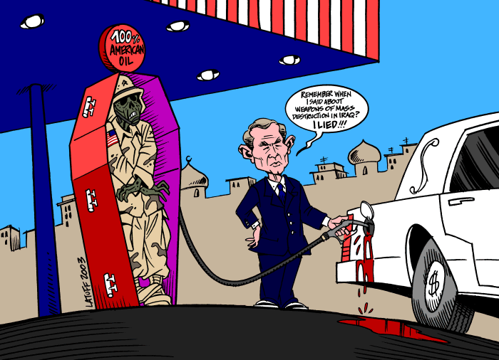 I lied! (by Latuff)...