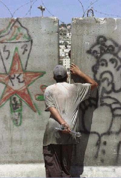 Le mur de l'apartheid