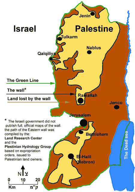 The Apartheid Wall...