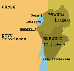 Congo / Rwanda jaagt...