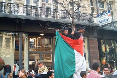 Betoging voor Palest...