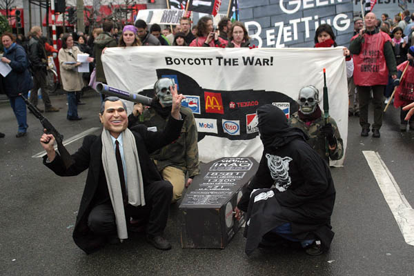 Boycott Bush campain...