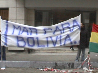 Manif Chile-Bolivia...