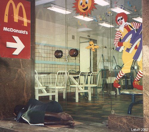 McPoverty in downtow...
