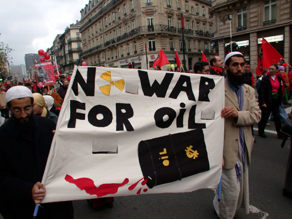 No war for oil 2...