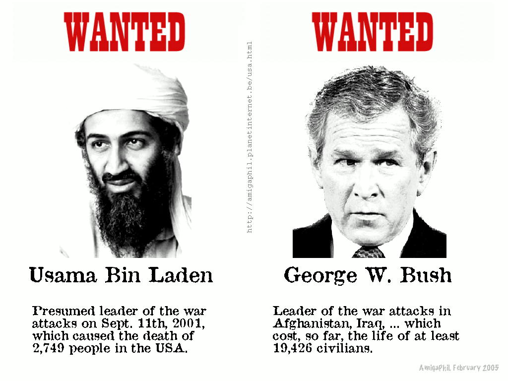 More: Bush Wanted !...