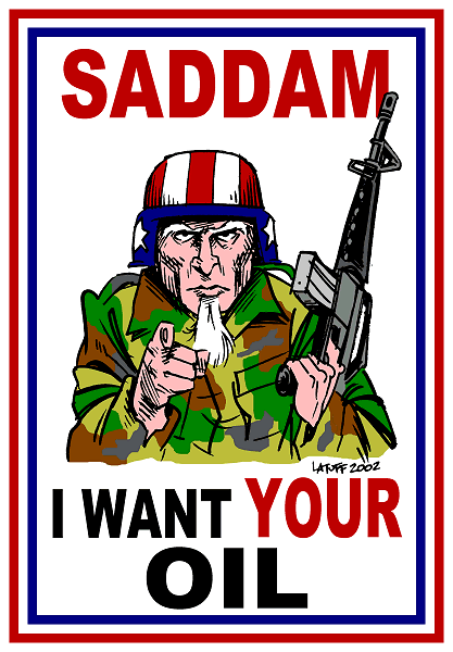 Saddam, I want your ...