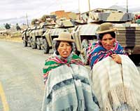 Bolivia: des chars e...