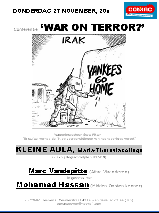 War on Terror...